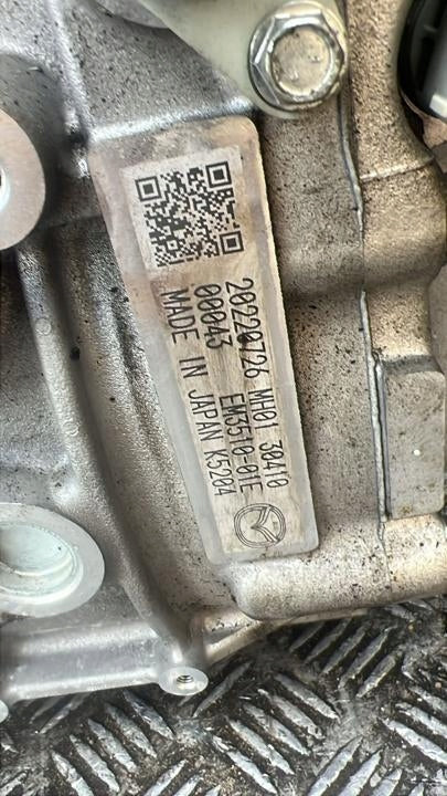 Motor Dr Mazda Mx-30 EM3510-01E MH01 81kW 2020 Elektro Engine Komplett MOT2769627005ts