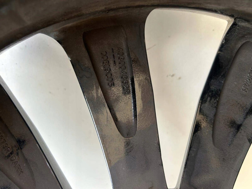 1x Alufelge 19 Zoll 403004862R Renault Rim Wheel FEL8578613230cz