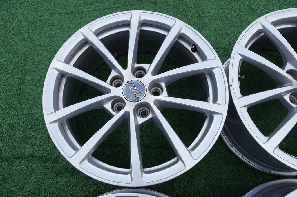 4x Alufelge 17 Zoll 7.5" 5x112 36ET Glanz Silber 4K0601025 Audi A6 C8 B8 FEL9461881290hz