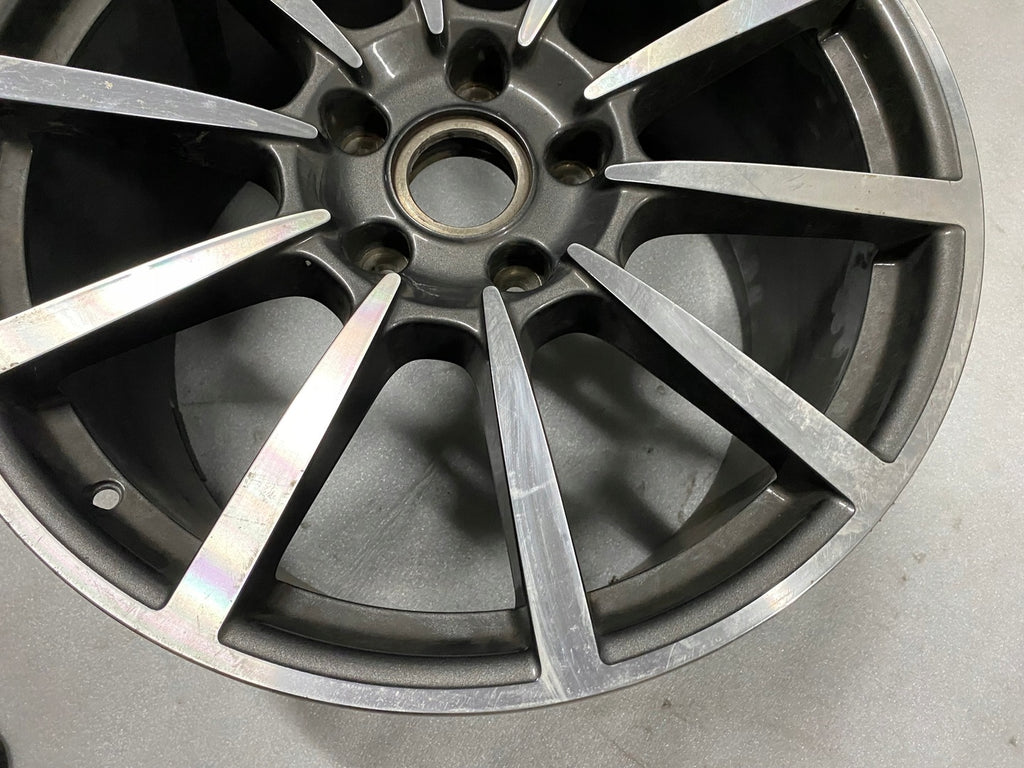 1x Alufelge 20 Zoll 11.5" 5x130 76ET Glanz Grau 99136276104 Mg 911 Carrera