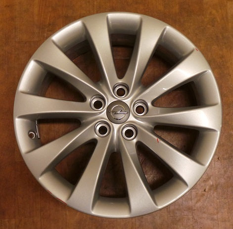 1x Alufelge 17 Zoll 7.0" 5x105 42ET OP067K2 Opel Astra Rim Wheel FEL6893127475ik