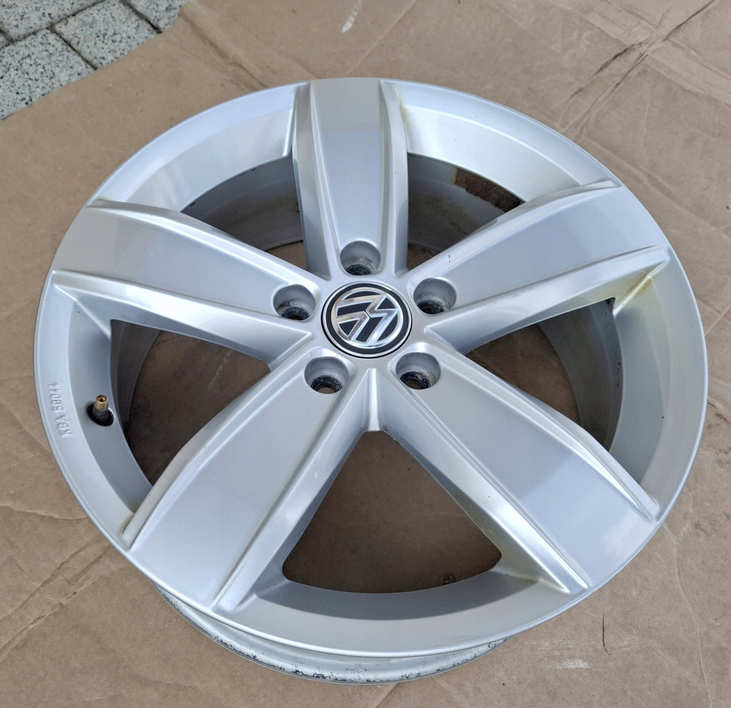 1x Alufelge 17 Zoll 6.5" 5x112 41ET Glanz Silber 3G0071497B VW I Rim Wheel FEL4430761016lh
