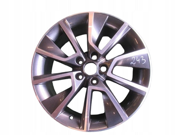 1x Alufelge 18 Zoll 7.0" 5x112 45ET 57A601025L Skoda Kodiaq Rim Wheel