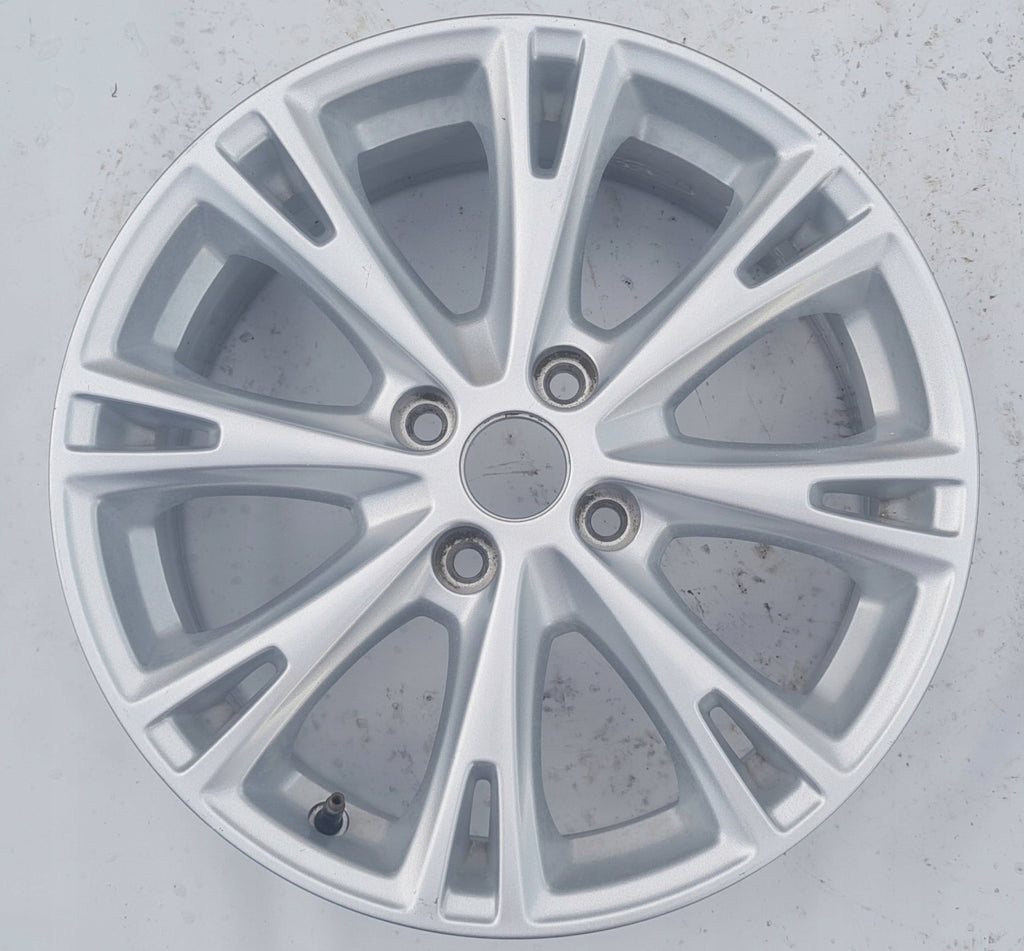 1x Alufelge 17 Zoll 7.0" 4x108 47,5ET Glanz Silber Ford Fiesta Rim Wheel FEL5752676371qg