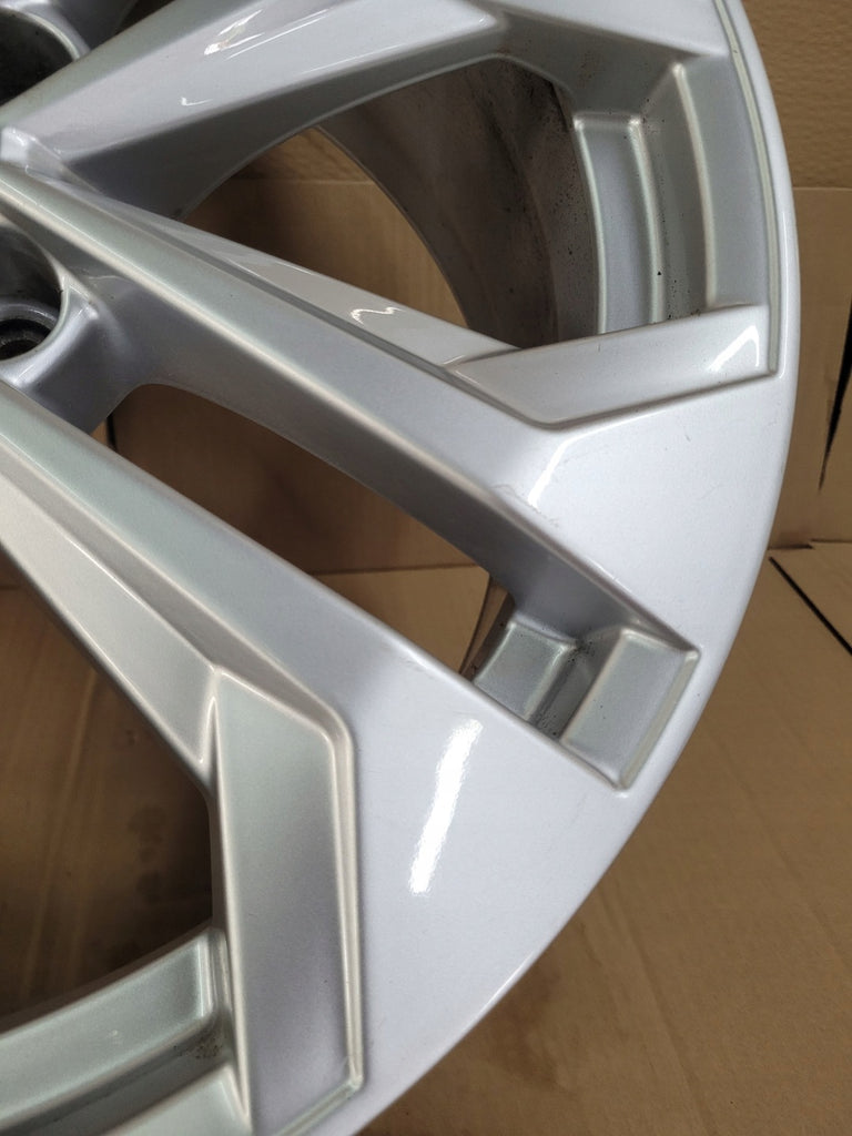1x Alufelge 18 Zoll 7.5" 5x112 29ET Glanz Silber 8W9601025B Audi A4 B9 Rim Wheel FEL7634565252cn