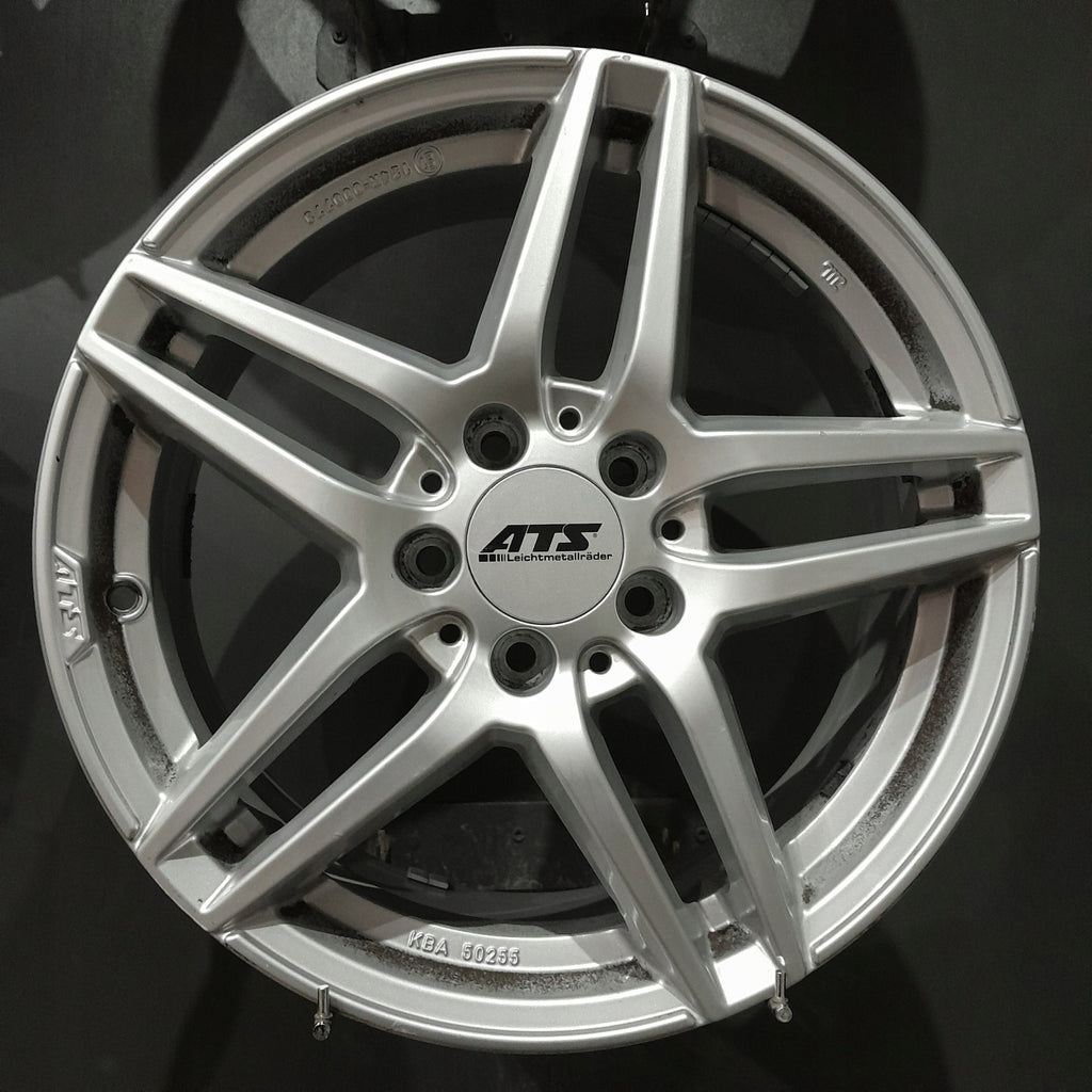 4x Alufelge 17 Zoll 7.0" 5x112 44 5ET Glanz Silber KBA50255 Mercedes-Benz W206 FEL7168503267xk