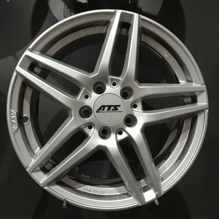 4x Alufelge 17 Zoll 7.0" 5x112 44 5ET Glanz Silber KBA50255 Mercedes-Benz W206 FEL7168503267xk