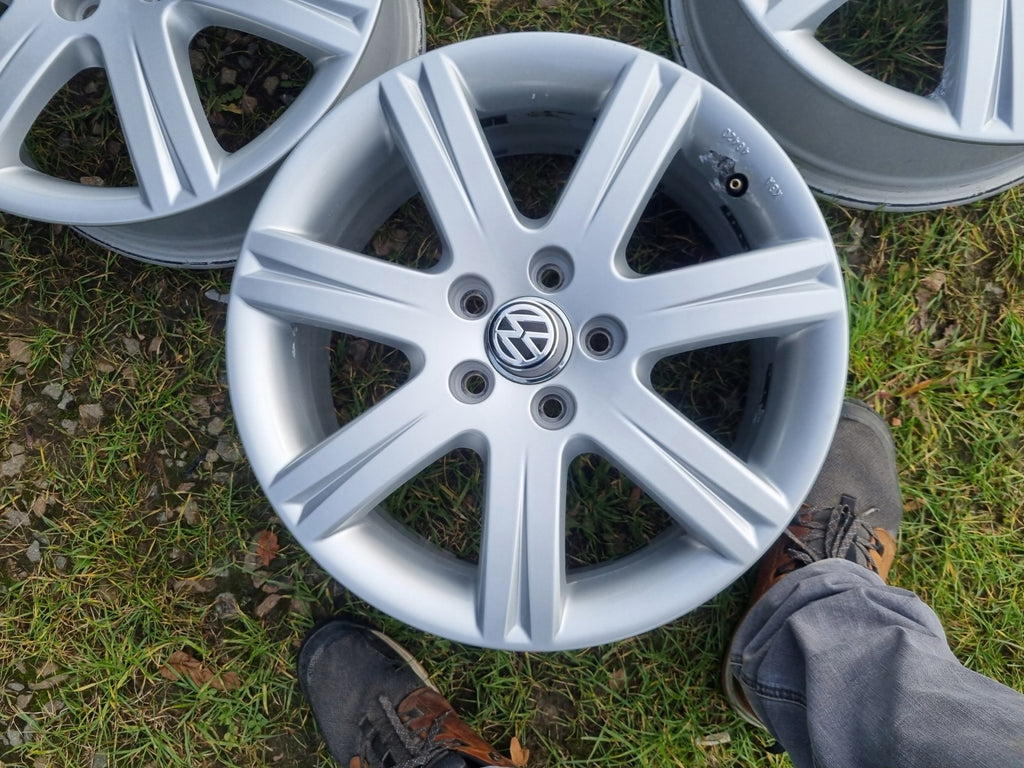 4x Alufelge 17 Zoll 7.0" 5x112 47ET Glanz Silber Audi Tt Rim Wheel FEL2404622465jp