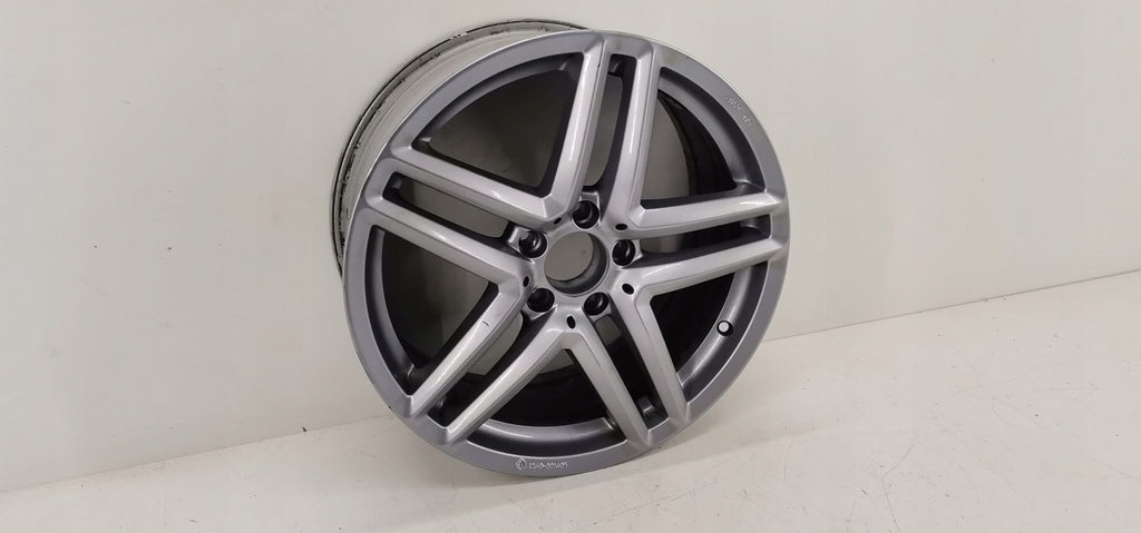 1x Alufelge 18 Zoll 8.0" 5x112 43ET 124R-001405 Audi Rim Wheel