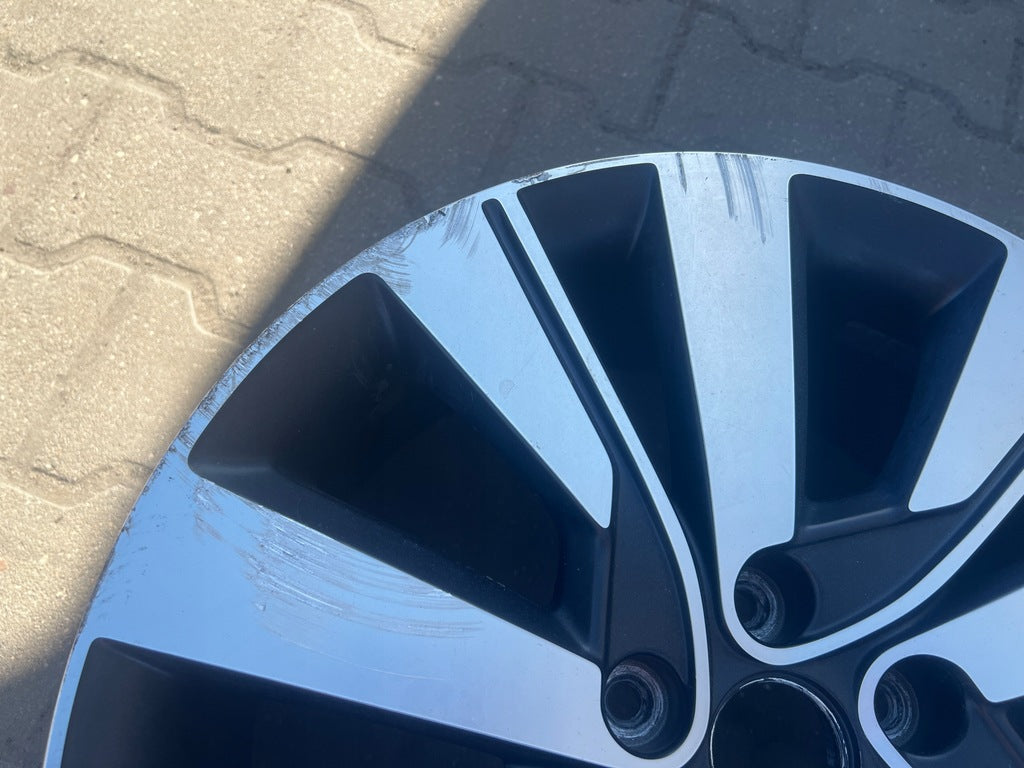 1x Alufelge 19 Zoll 7.5" 5x114.3 50 5ET Matt Schwarz 52910-F1400 Kia Sportage FEL9358843981kk