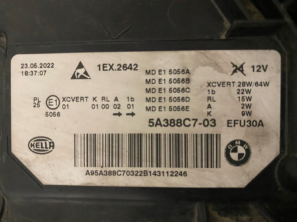 Frontscheinwerfer BMW 5 G30 5A388C7 Links Scheinwerfer Headlight SCH7014533005ng