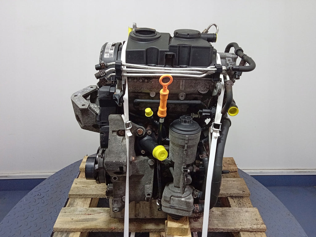 Motor VW Polo 9n BWB 1.4 TDI 70PS 51kW 2006 Diesel Engine Komplett