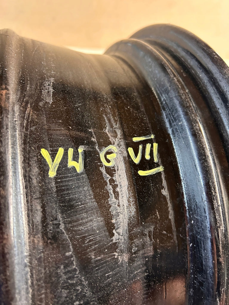 1x Alufelge 16 Zoll 6.5" 5x112 46ET Glanz Schwarz 5G0601025EA VW I Rim Wheel FEL7335130821az