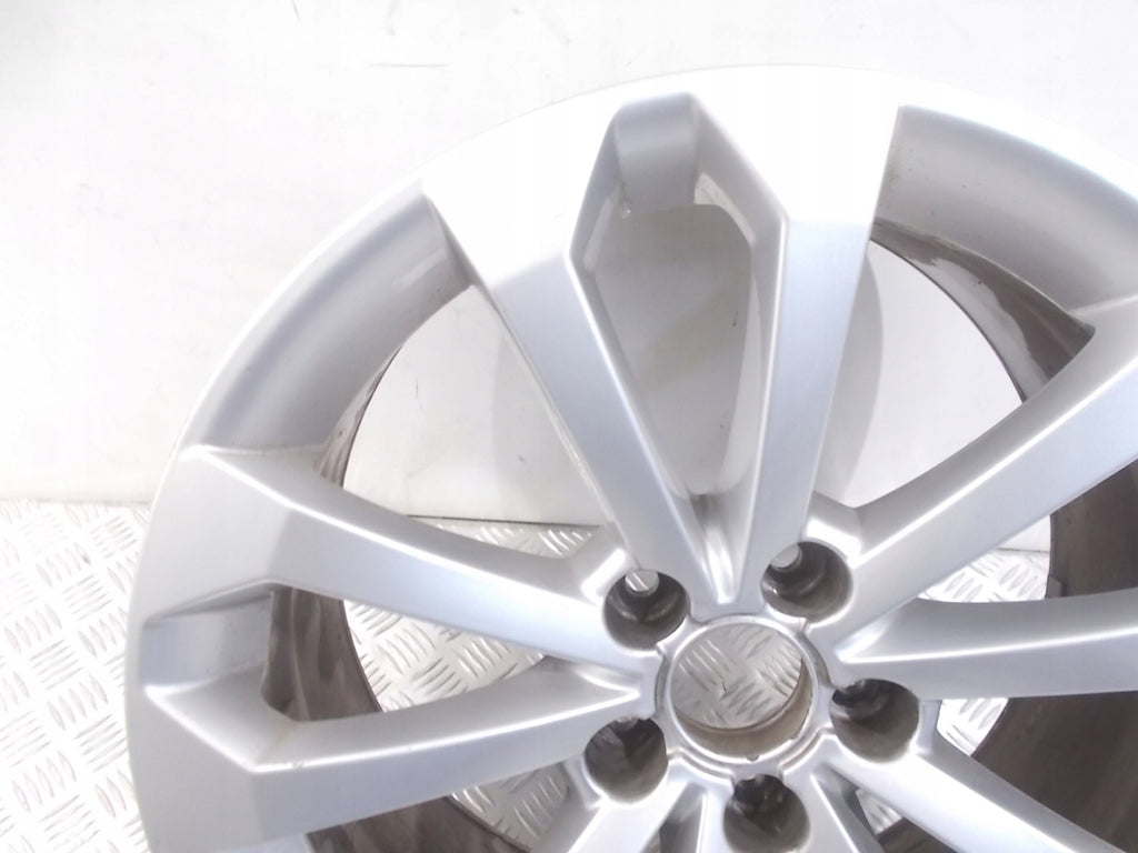 1x Alufelge 18 Zoll 8.0" 5x112 39ET Glanz Silber 8R0601025BM Audi Q5 Rim Wheel FEL3258285408ij