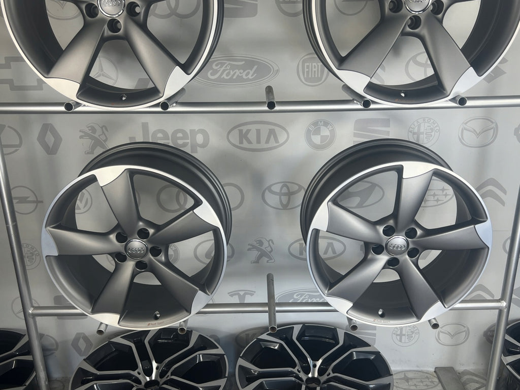 4x Alufelge 20 Zoll 8.5" 5x112 36ET Matt Grau 8U0601025K Audi Mg Rim Wheel FEL2140602085kv