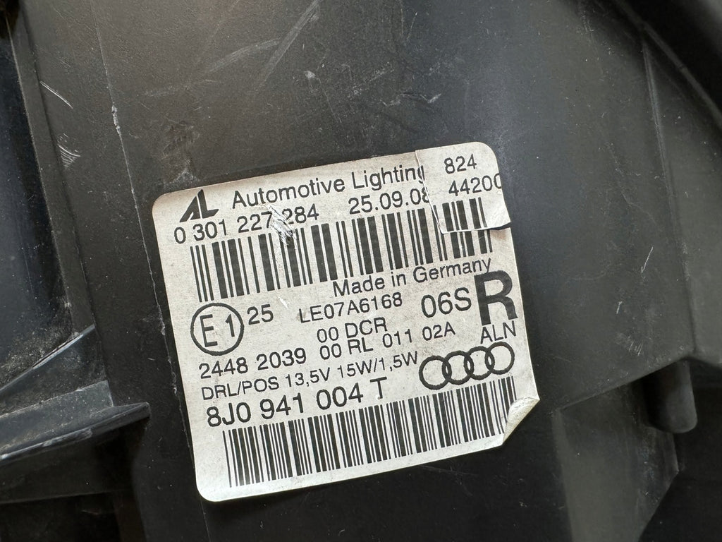 Frontscheinwerfer Audi Tt 8J0941004T Rechts Scheinwerfer Headlight