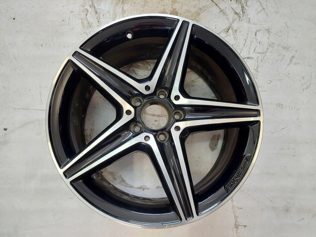 1x Alufelge 19 Zoll 8.0" 5x112 43ET Glanz A2134011800 Mercedes-Benz W213 FEL6729417119qw