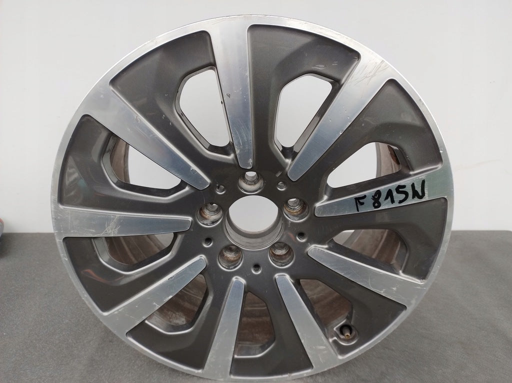 1x Alufelge 17 Zoll 8.0" 5x112 41ET Glanz Grau A2224010802 Mercedes-Benz Mg FEL8043098544nt