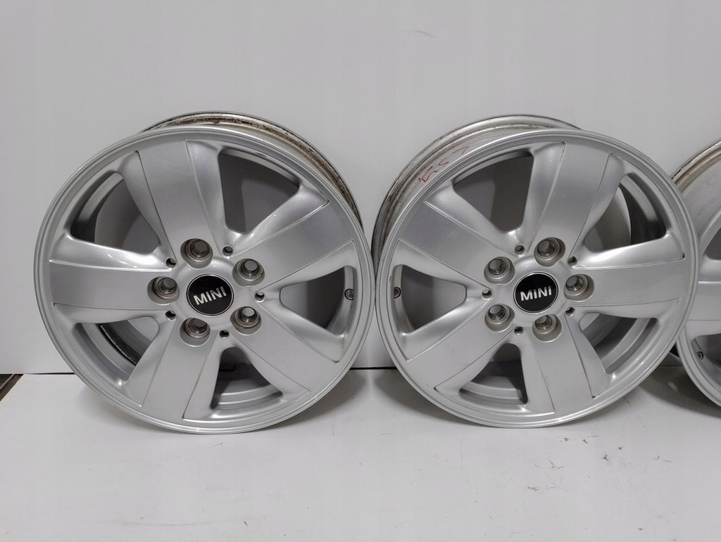 4x Alufelge 15 Zoll 5.5" 5x112 Glanz 6855101 BMW Mini F57 F56 F55 Rim Wheel FEL6832667163bd