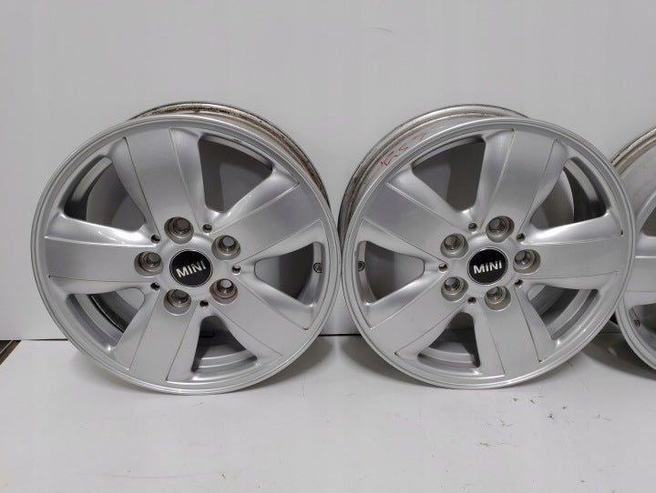 4x Alufelge 15 Zoll 5.5" 5x112 Glanz 6855101 BMW Mini F57 F56 F55 Rim Wheel FEL6832667163bd