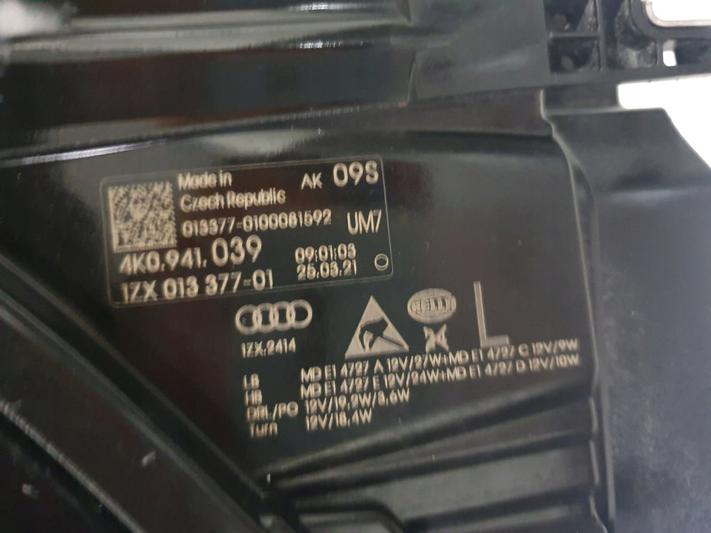 Frontscheinwerfer Audi A6 C8 4K0941039 LED Links Scheinwerfer Headlight SCH8949856670ff