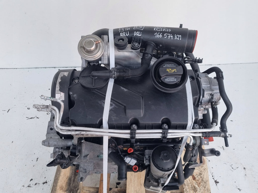 Motor VW Touran BRU 1.9 TDI 90PS 66kW 166TKm 2003 Diesel Engine Komplett
