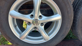 4x Alufelge 15 Zoll 6.0