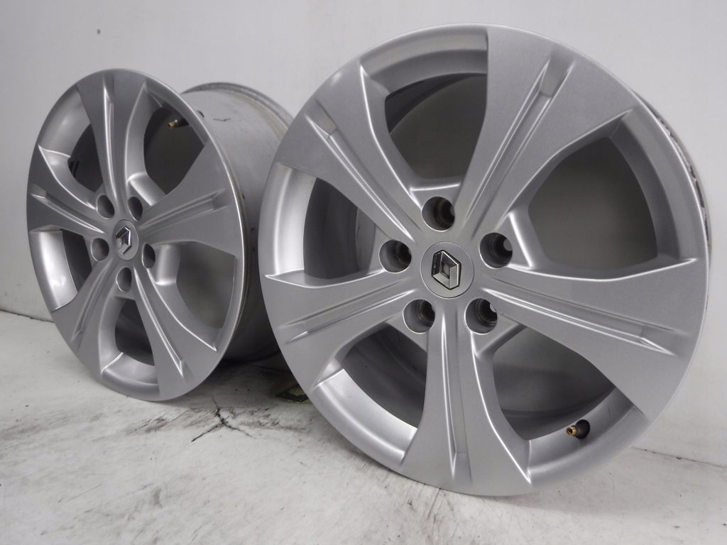 1x Alufelge 17 Zoll 7.0" 5x114.3 49ET Glanz Silber 403000051 Renault Scenic FEL8317395398xu