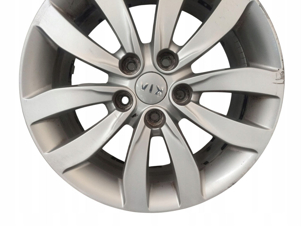 1x Alufelge 17 Zoll 7.0" 5x114.3 Glanz Silber 52910-A4200 Kia Carens Iv FEL8479002957jx