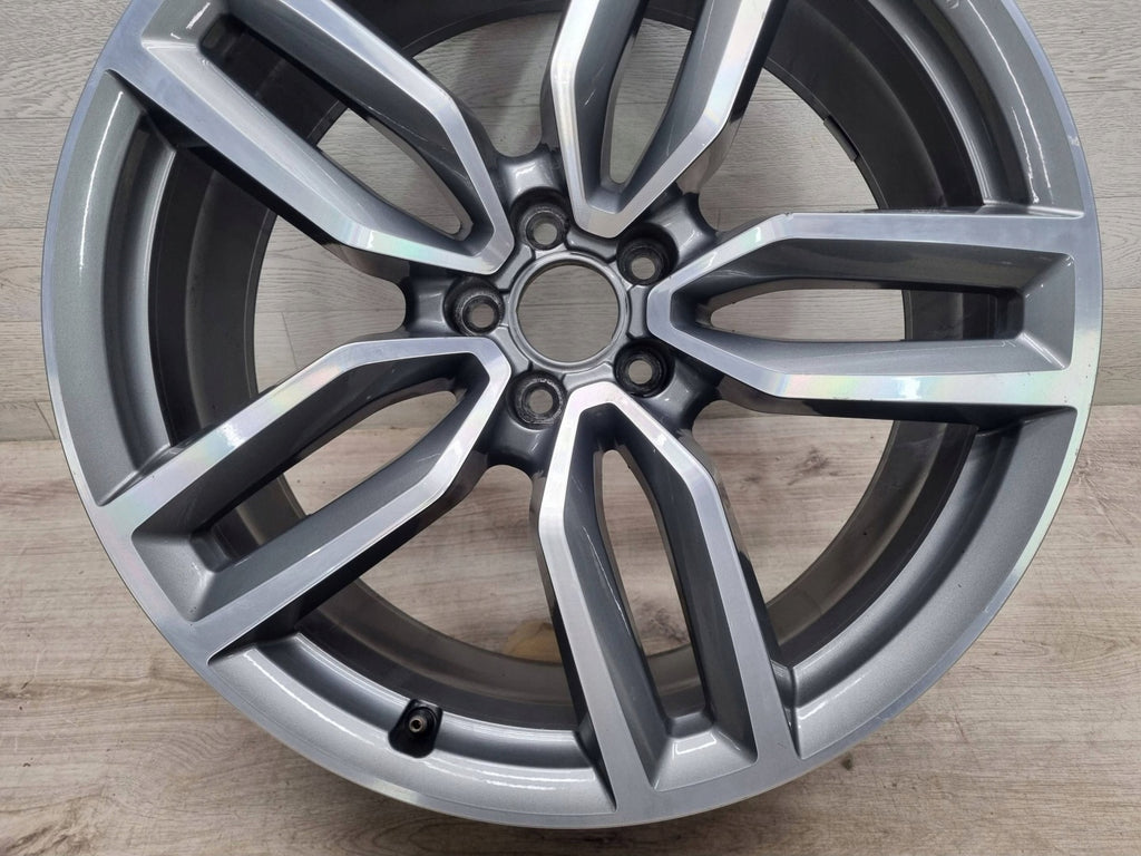 1x Alufelge 21 Zoll 8.5" 5x112 33ET Glanz Silber 8R0601025AM Audi Q5 Rim Wheel FEL8021682961er