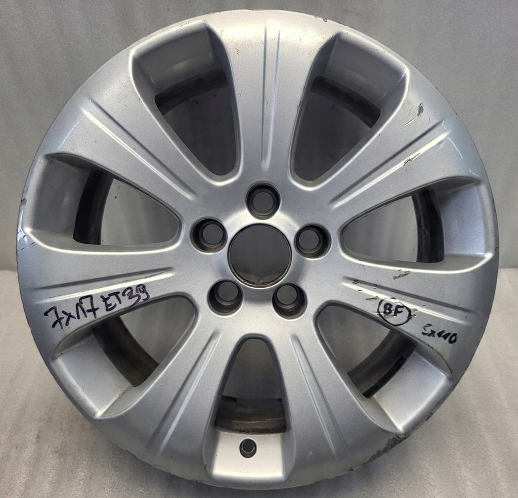 1x Alufelge 17 Zoll 7.0" 5x110 38ET 13257341 Opel Astra H Signum Vectra C Zafira