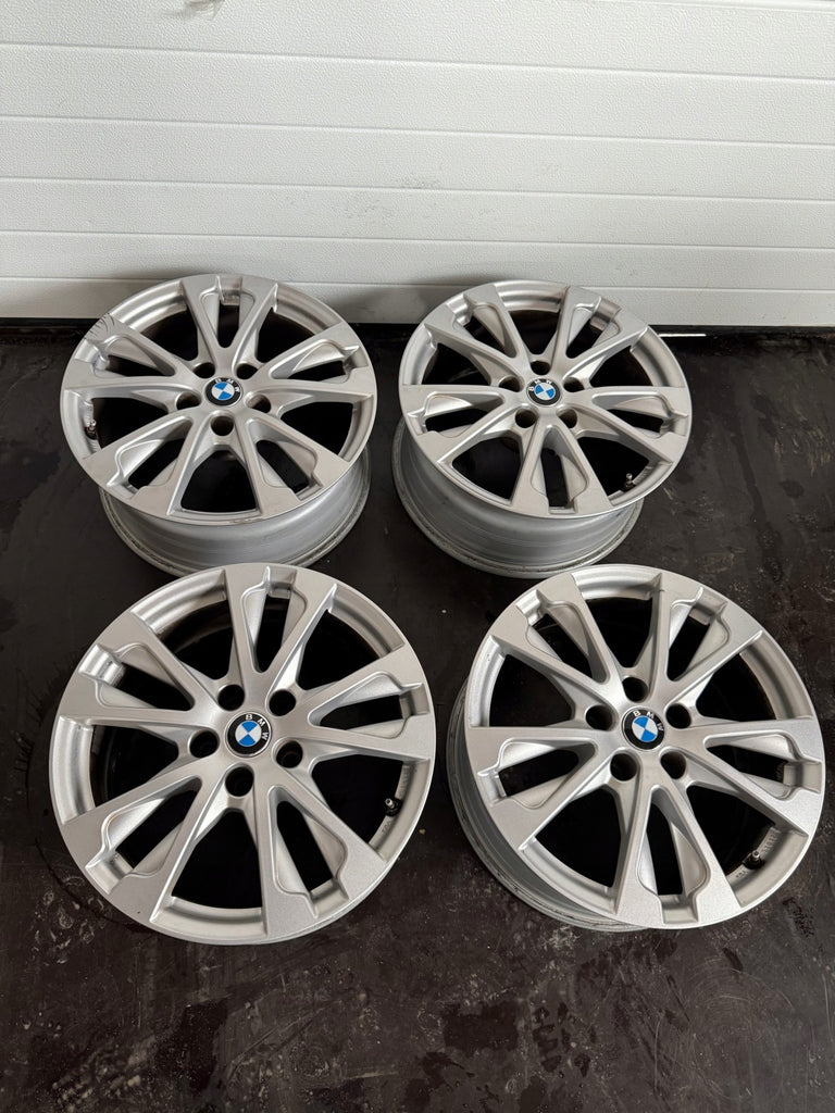 4x Alufelge 17 Zoll 7.5" 5x112 27ET Glanz Silber KBA51012 Audi Mini I Rim Wheel FEL2522345107ff