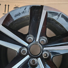 Load image into Gallery viewer, 1x Alufelge 17 Zoll 7.0" 5x108 44ET Glanz Schwarz 9843281480 Opel Astra L FEL4191140391qx