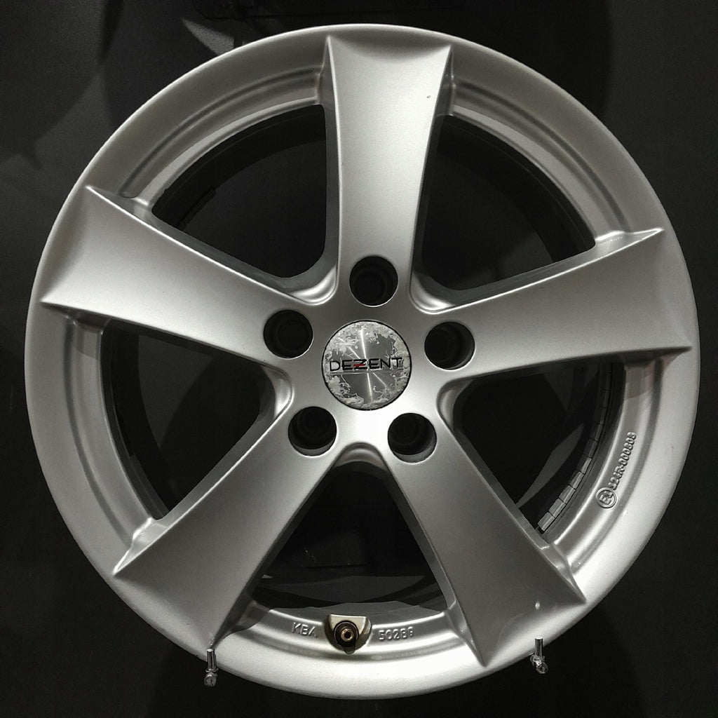 4x Alufelge 16 Zoll 7.0" 5x112 35ET Glanz Silber KBA50289- Audi A4 B8 I FEL8561560471bh