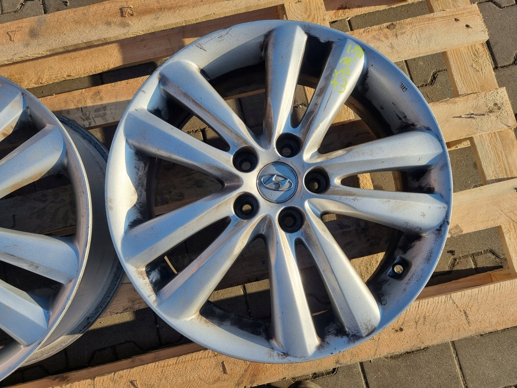 1x Alufelge 18 Zoll 6.5" 5x114.3 48ET 52910-2S310 Hyundai Ix35 Rim Wheel FEL3663700735nu