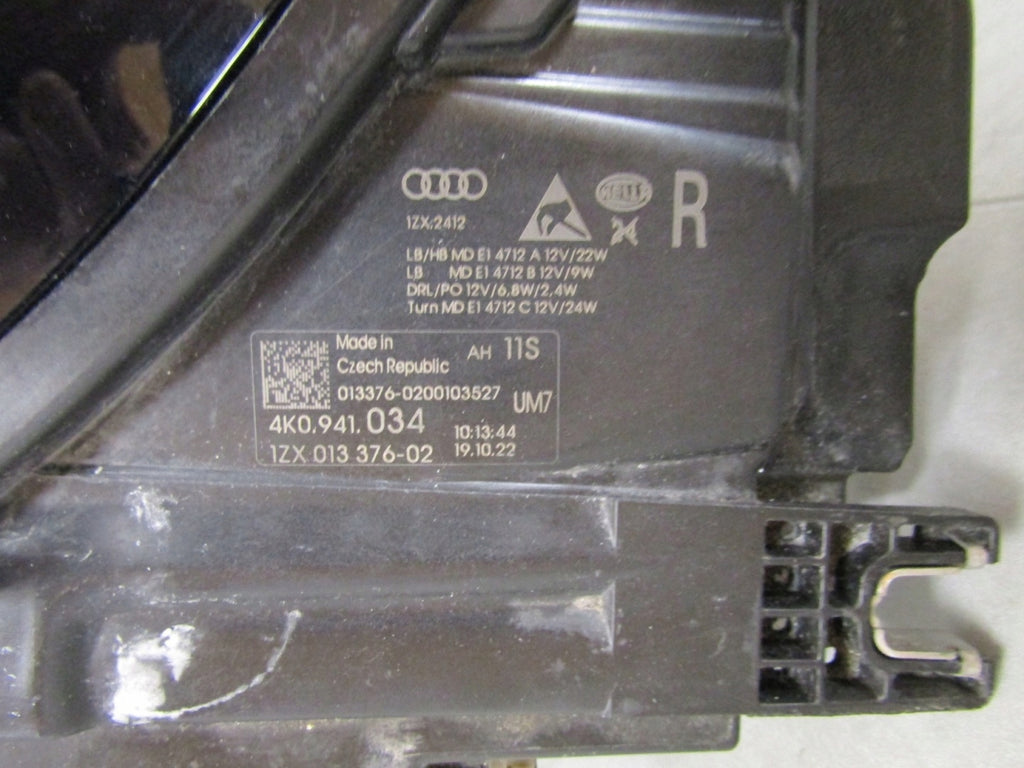 Frontscheinwerfer Audi A6 C8 4K0941034 LED Rechts Scheinwerfer Headlight SCH8992678562rp