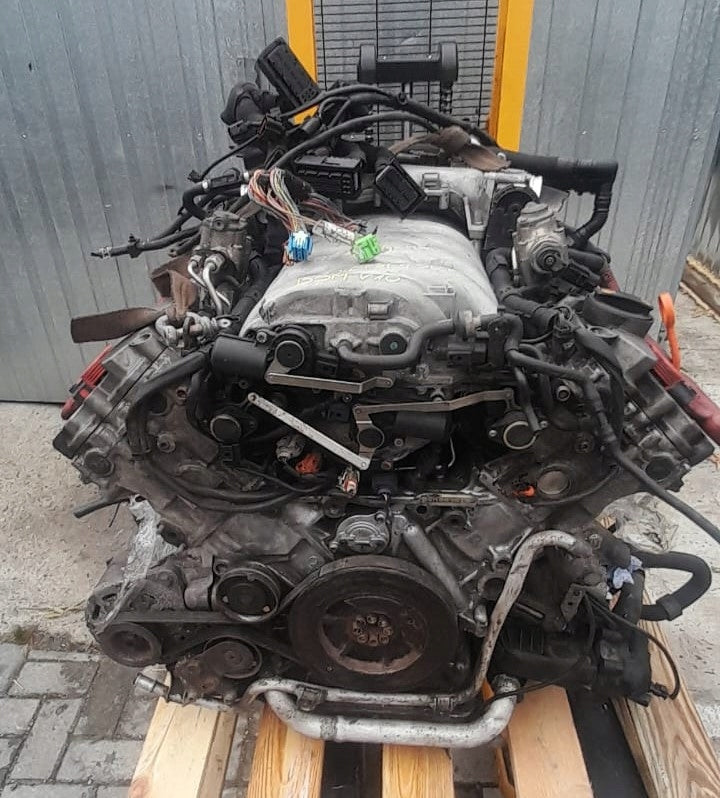 Motor Audi A8 4e2 4e8 BSM 5.2 FSI 450PS 211TKm Benzin Engine Komplett