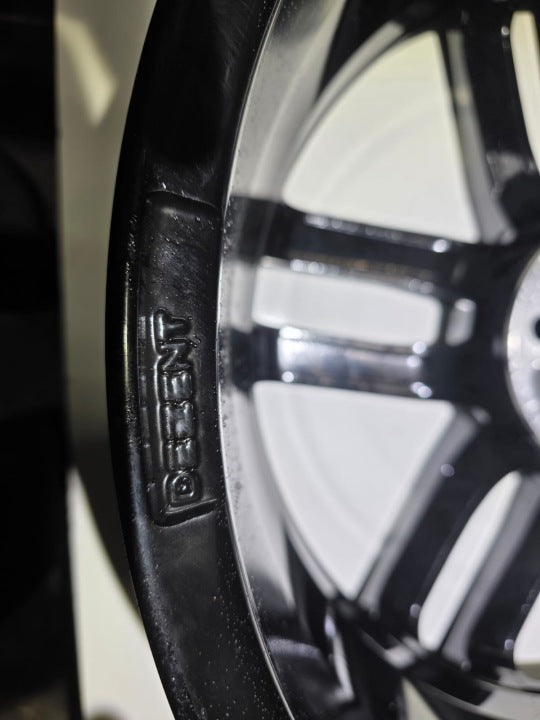 1x Alufelge 18 Zoll 7.5" 5x112 51ET Glanz Schwarz Rim Wheel FEL8655687933tl