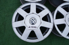 Laden Sie das Bild in den Galerie-Viewer, 4x Alufelge 15 Zoll 7.0" 5x112 45ET VW Passat Golf V Rim Wheel FEL5637516577pz
