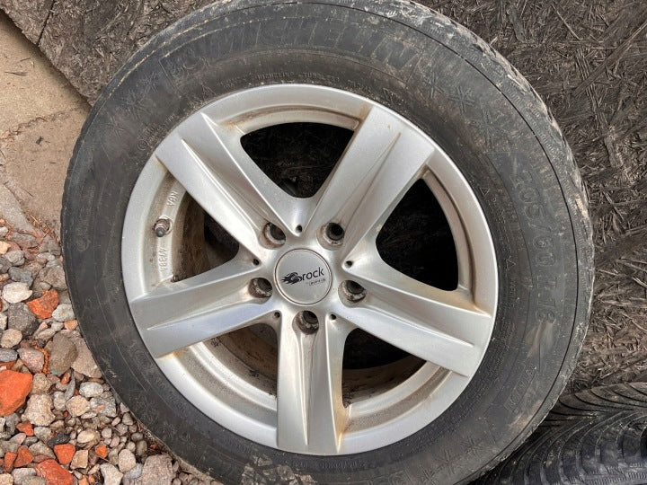 4x Alufelge 16 Zoll 7.0" 5x120 34ET Silber KBA47384 BMW 3 F30 F31 Rim Wheel FEL2881999232nh