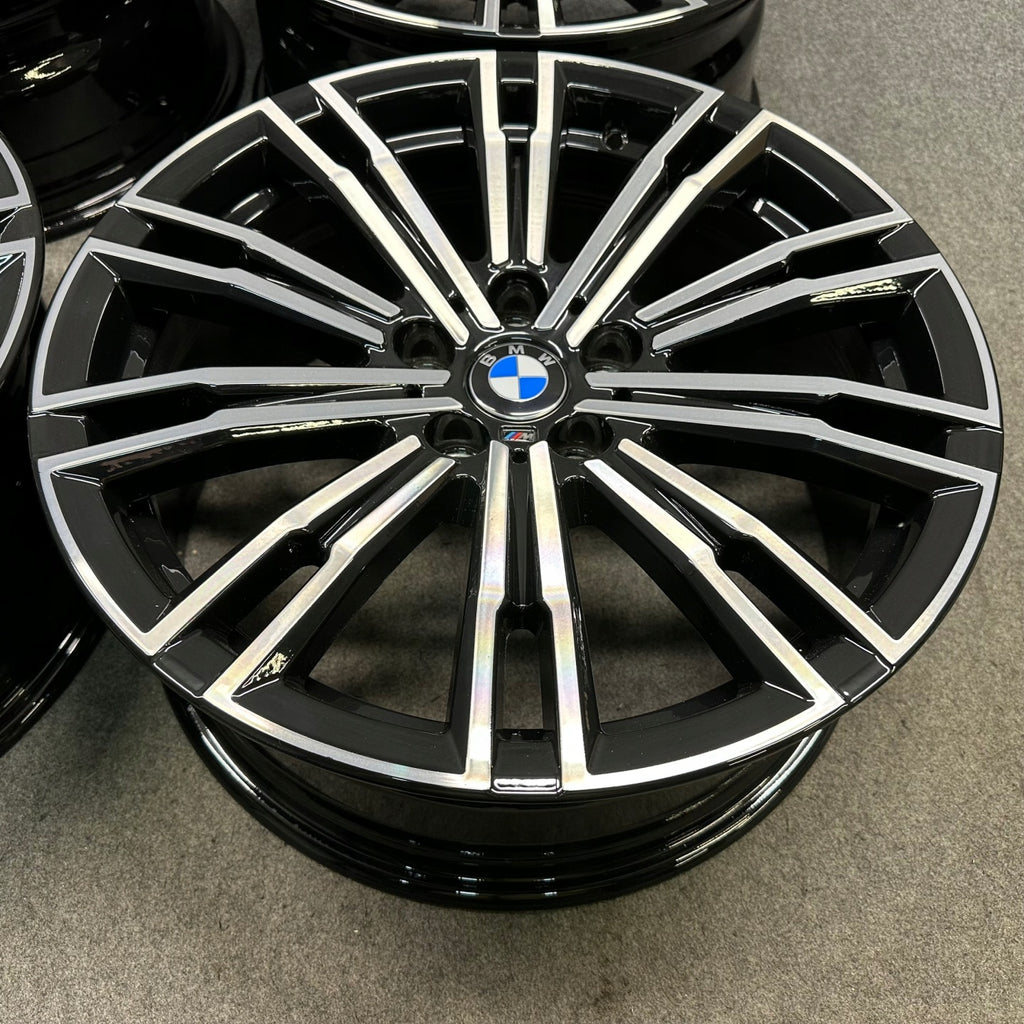 4x Alufelge 18 Zoll 7.5" 5x112 25ET Glanz Graphit 8089890 BMW 3 G21 G20 Mg FEL9641344570kg
