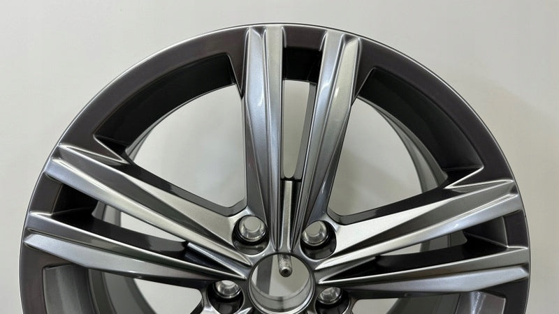 1x Alufelge 16 Zoll 6.5" 5x100 47ET Glanz Grau 2G0601025AA VW Rim Wheel FEL7479209805cm