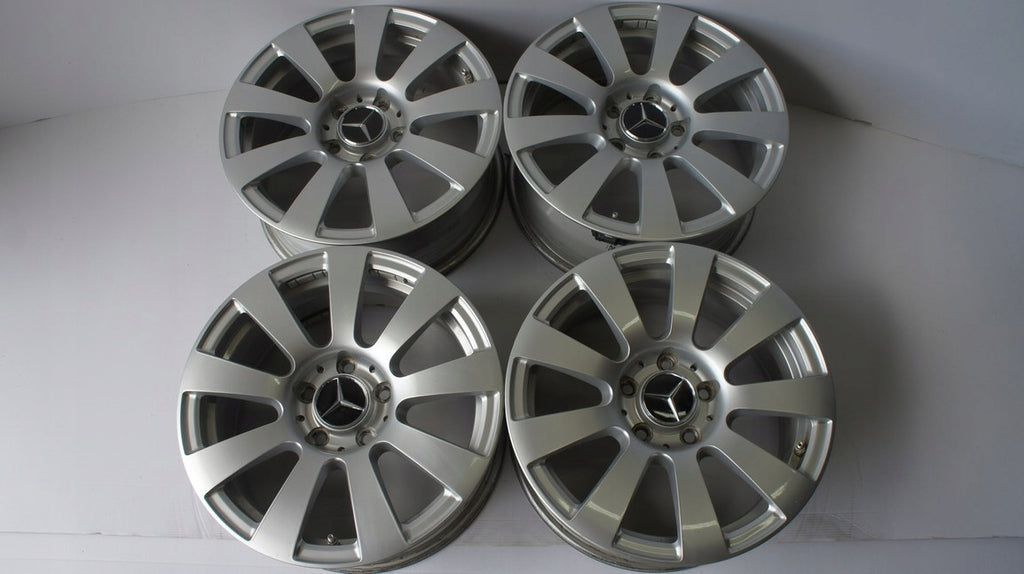 4x Alufelge 16 Zoll 7.0" 5x112 38ET A2124010002 Mercedes-Benz Rim Wheel