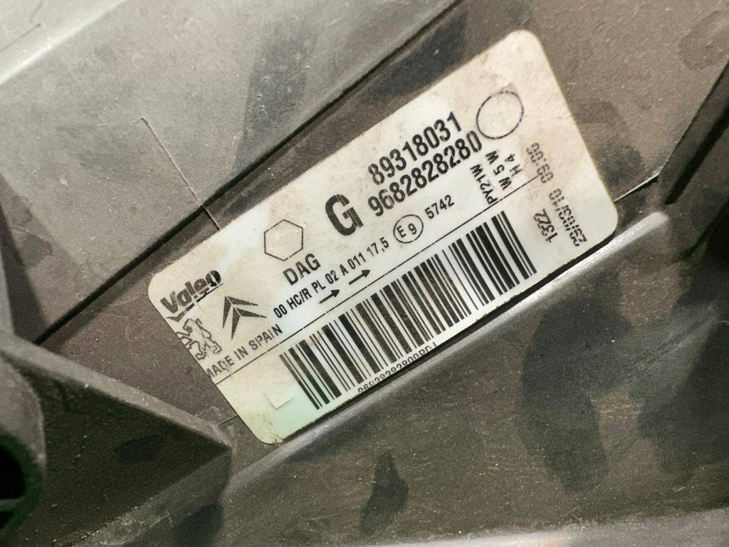 Frontscheinwerfer Citroën Berlingo 89318031 Links Scheinwerfer Headlight