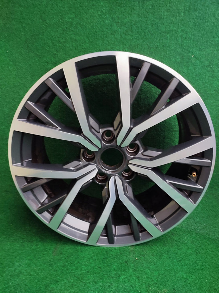 1x Alufelge 17 Zoll 7.0" 5x112 40ET Glanz Silber 5NN601025K Mg Tiguan Allspace FEL5932513129yy
