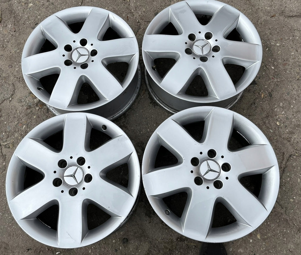 4x Alufelge 17 Zoll 7.0" 5x112 56ET Glanz Silber A6394011902 Mercedes-Benz Viano FEL8390519690kc