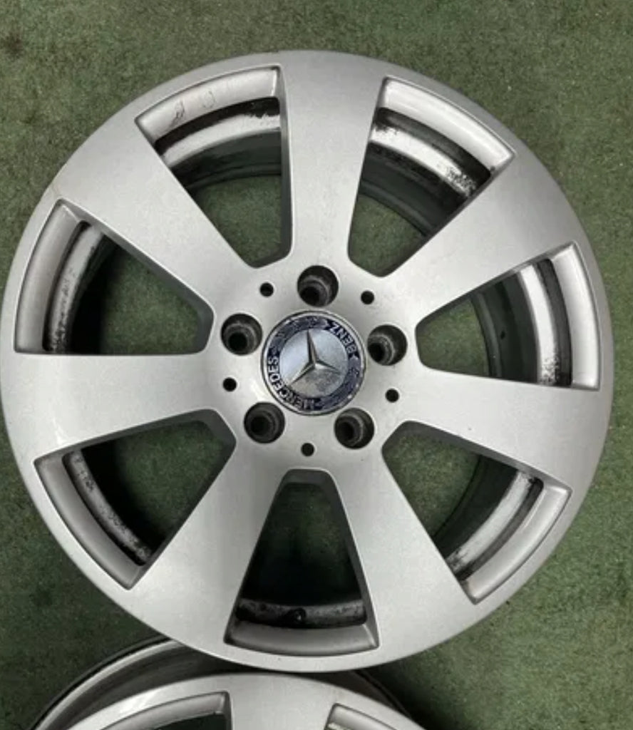 4x Alufelge 16 Zoll 7.0" 5x112 43ET A2044011102 Mercedes-Benz Rim Wheel FEL2773480315wn
