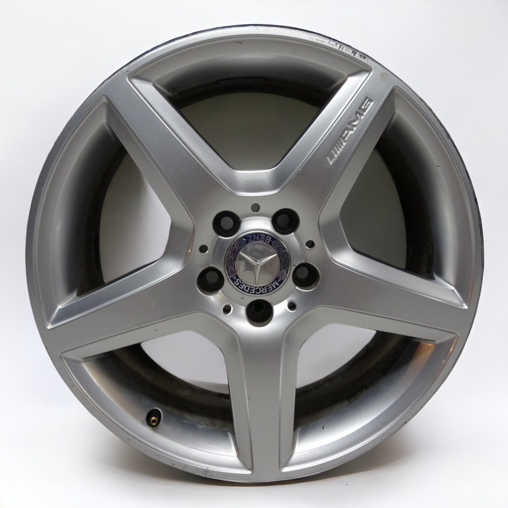 1x Alufelge 18 Zoll 7.0" 5x112 49ET Glanz Silber A1694011602 Mercedes-Benz W169