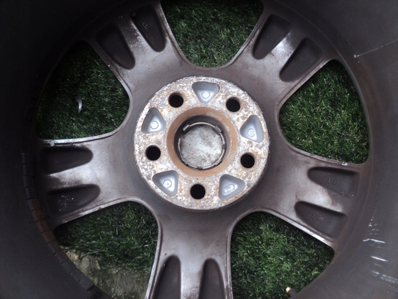 4x Alufelge 16 Zoll 6.5" 5x100 42ET Glanz Grau Audi I Rim Wheel FEL1901288121wd