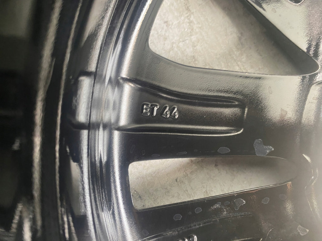 1x Alufelge 17 Zoll 6.5" 5x112 44ET Glanz Schwarz A1774012900 Mercedes-Benz W177 FEL9917407788pf